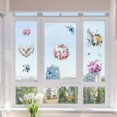thumbnail image 6 of 3 Sheets 3 Styles PVC Waterproof Decorative Stickers Self Adhesive Floral Decals for Furniture Decoration Pigeon 300x150mm 1 sheet/style, 6 of 9