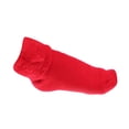 thumbnail image 4 of Hontri Sock Slippers in Sale, Women's Fashion Multicolor Solid Color Comfort Socks Winter Fleece Warm Socks Grip Socks Red, 4 of 4