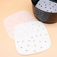 thumbnail image 4 of TOP-MAX 100PCS Air Fryer Paper Liners Kitchen Paper Pad Oil Proof and Impermeable for Fryer, 4 of 7