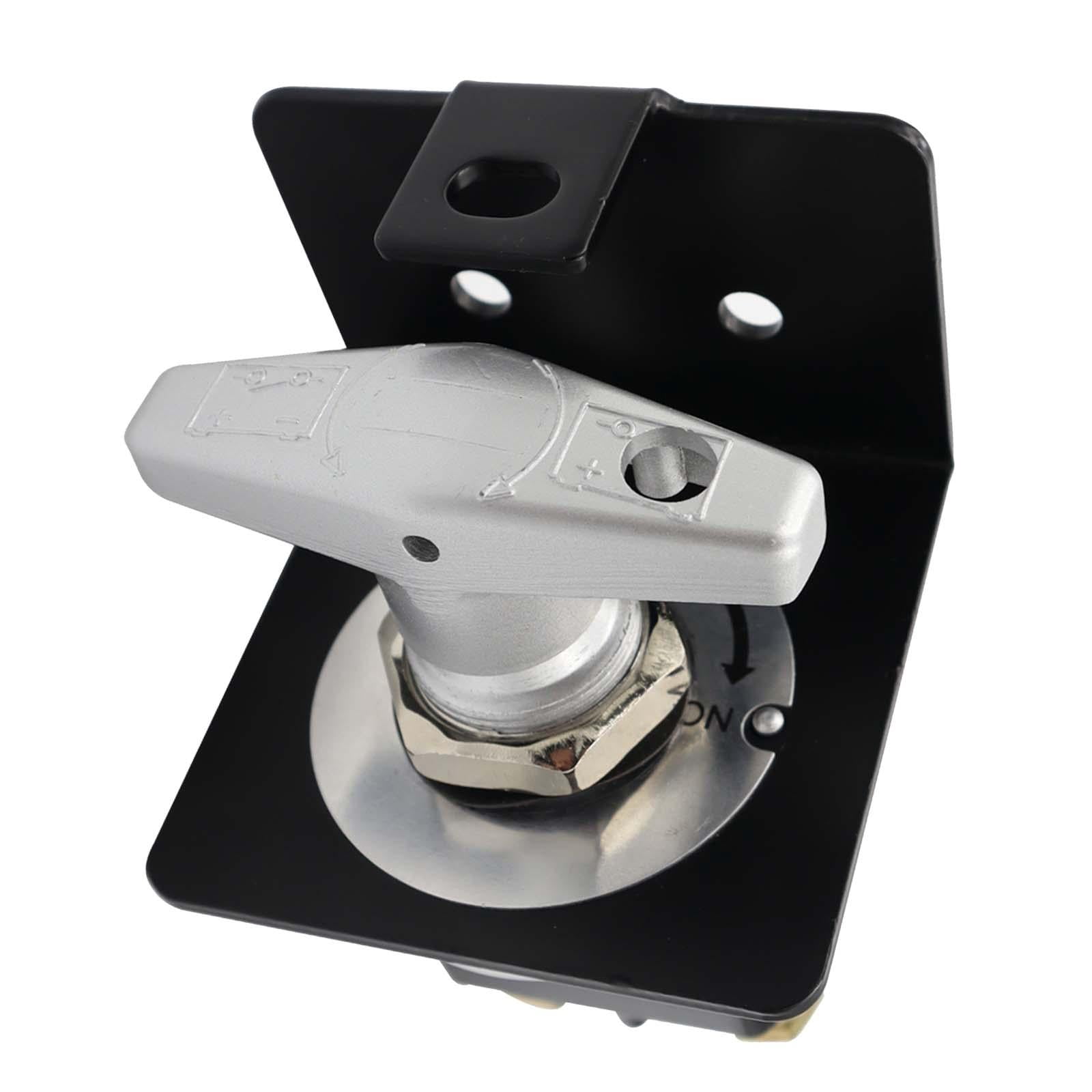 Wzmzjy Battery Disconnect Switch 12V Heavy Duty Durable with Lock Out Plate Replacement