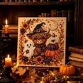 thumbnail image 5 of Halloween Ghost Diamond Painting Kit for Adults - 3D Pearl Art Craft, Spooky Cute DIY Fall Home Decor Wall Art, Seasonal Party Gift for Beginners, 5 of 9