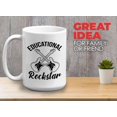thumbnail image 2 of teacher Mug White 15oz - educational - Teacher's Day Appreciation Thank You Notes Valentine's Day Back to School Influencer Guru, 2 of 7