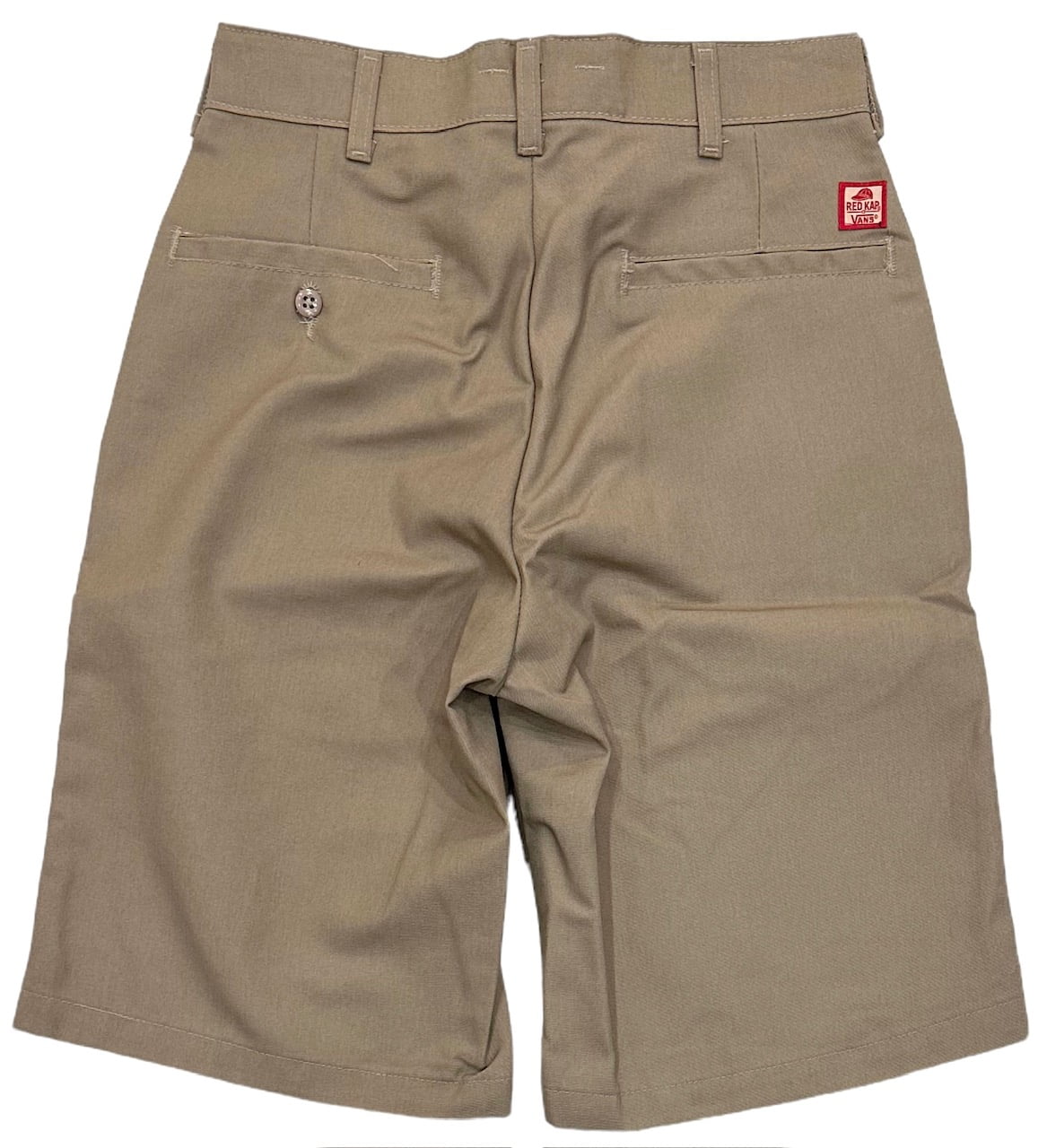 Vans red 2024 kap shorts