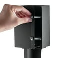 thumbnail image 3 of VEVOR Fence Post Anchor Ground Spike - 8 Pack, 36x4x4 Inches, Black Powder-Coated Metal, Fits 3.5x3.5 Inch Posts - Ideal for Mailbox, Deck, Garden Railing, 3 of 12