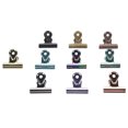 thumbnail image 2 of 10pcs Colored Hinge Clips Small Metal Clips Tiny Metal Binder Clips Wall Clipsfor Photos Files with Hangable Design Strong Clamping Force, 2 of 8