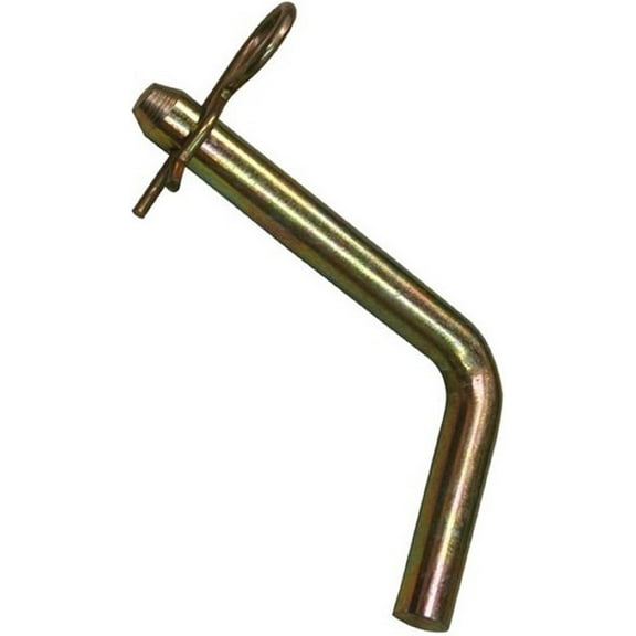 CountyLine 18BHP001TSC Bent Hitch Pin 3 Inch Usable Pin Length Yellow Zinc
