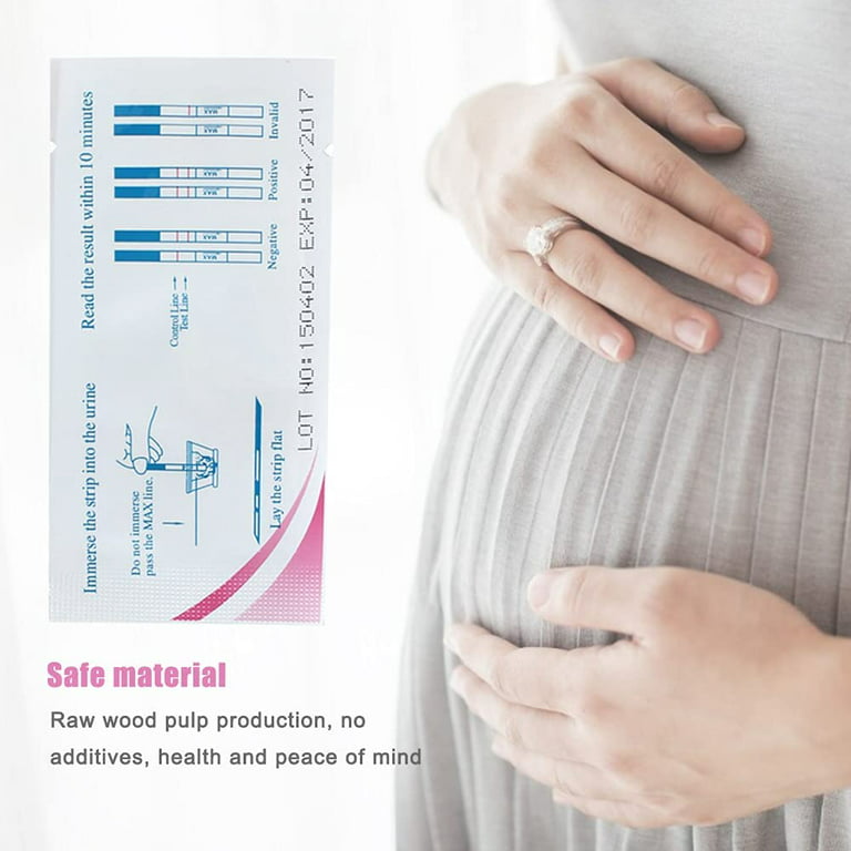 HCG Early Pregnancy Urine Test Strips Family Planning Detection