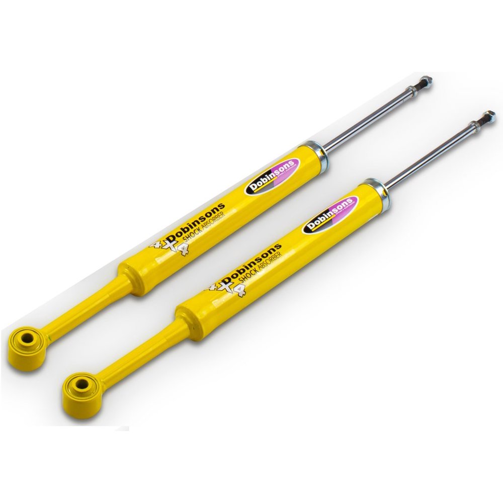 BLACK REAR SHOCKS FOR JEEP CHEROKEE KL 2014 2019 SPORT, LATITUDE AND TRAILHAWK