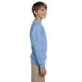 thumbnail image 4 of Hanes ComfortBlend EcoSmart Boy`s Crewneck Sweatshirt, XS, Light Blue, 4 of 4