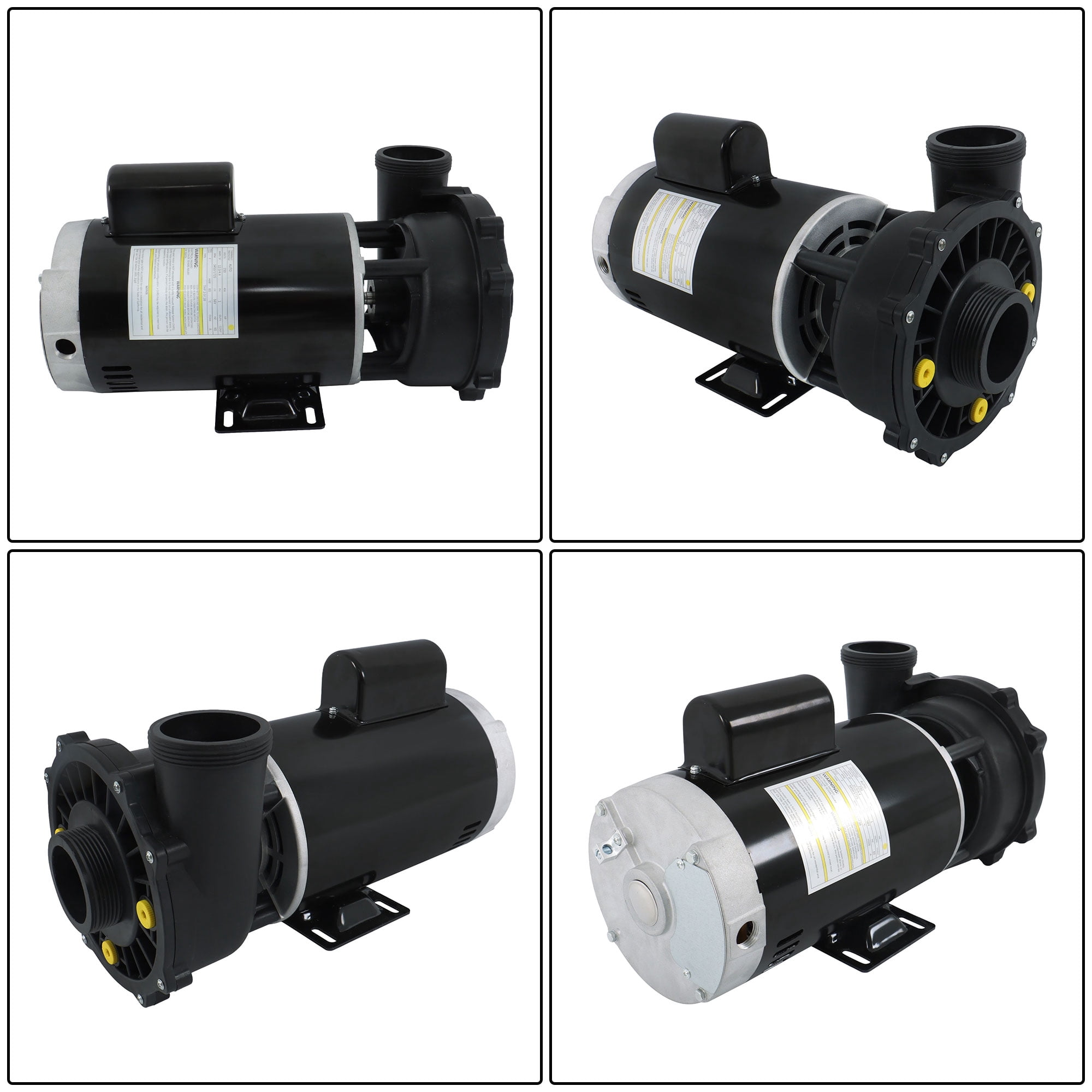 Dual-Speed Plastics 3721621-1D Executive 56 Frame 4HP Spa Pump 230-Volt Hot Tubs
