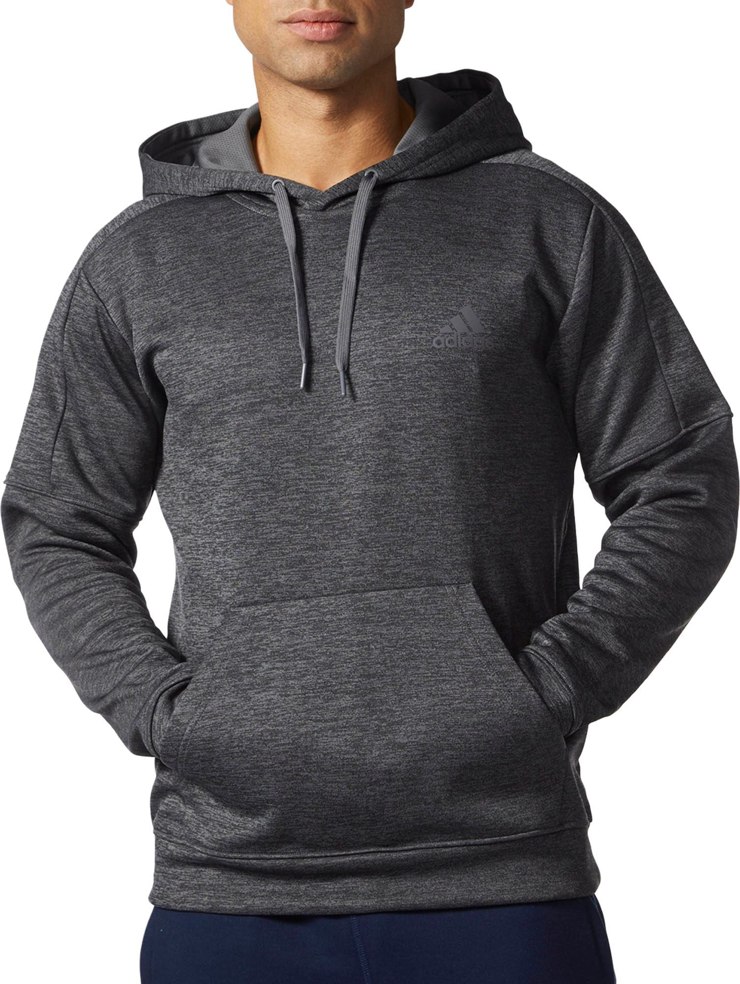 adidas men's team issue fleece hoodie