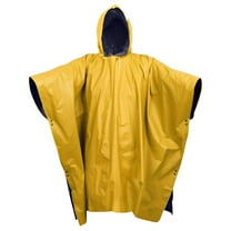 Rothco 2403 Reversible PVC Poncho, Blue - One Size