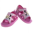 thumbnail image 4 of Disney Minnie Mouse Toddler Girls Hook & Loop Flat Heel Sandals - Fuchsia, 11-12., 4 of 8