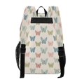 thumbnail image 3 of PVC Transparent Backpacks Clear Backpack for Travel and Outings Cute Pastel Butterfly Pattern, 3 of 7