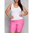 thumbnail image 2 of Womens Plus Size Scoop Back Tank Top, 2 of 3