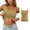 Brown, variant on Women's Adjustable Suspender Vest Yoga Tank Bottoming Breathable Layering Light Pink XXXXXL
