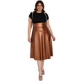 thumbnail image 1 of Vestido/Falda juvenil Roman Fashion/Tallas Extras, 9510 (Café) cafe 38 Roman Fashion F-RF-9510-CAFÉ, 1 of 6