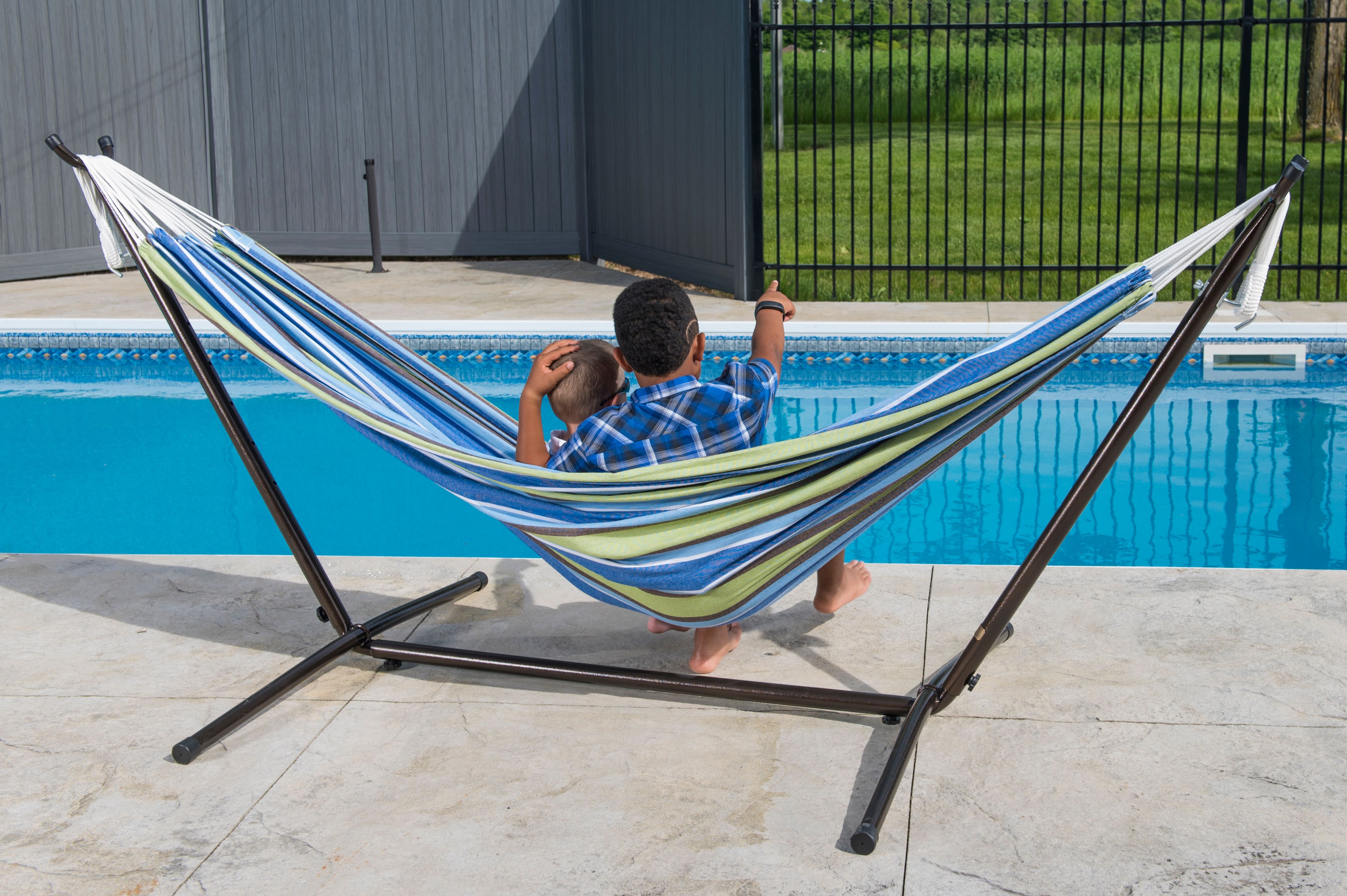 Vivere Double Oasis Hammock with 9ft Stand - image 3 of 6