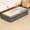 Black#XL, variant on Byujiro 30L Under Bed Clothes Storage Box Flat Foldable Fabric Organizer Bin with Clear Visual Window, Double Zipper & Handles, Dustproof Low Profile Container for Seasonal Garments, Bedding Linens