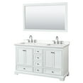 thumbnail image 2 of Wyndham Collection Wcs202060d-Qtz-Us3m58 Deborah 60" Free Standing Double Basin Vanity Set, 2 of 7