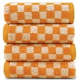thumbnail image 1 of Toallas de mano Jacquotha Soft, paquete de 4, color naranja, 100% algodón, 1 of 7