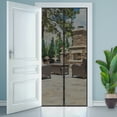 thumbnail image 2 of Everyday Home Magnetic Mesh Screen Door Curtains with Automatic Close, 38 x 80 in., Black, 2 of 7