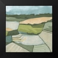 thumbnail image 2 of Vess, June Erica 12x12 Black Modern Framed Museum Art Print Titled - Field and Valley I, 2 of 5