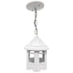 thumbnail image 1 of Lámpara Farol Colgante Arcos Blanco, Luz Ideal., 1 of 4