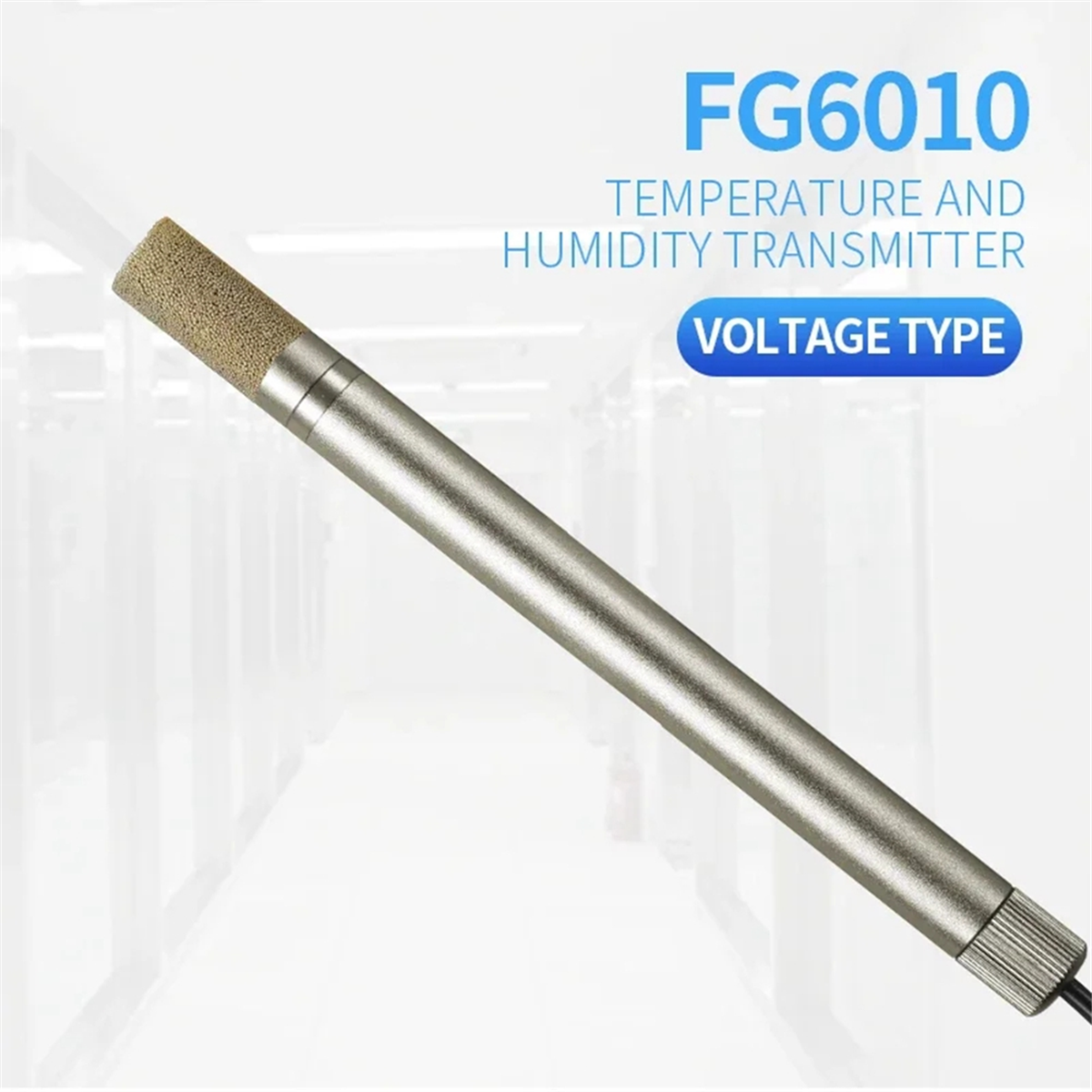 Metal Temperature And Humidity Sensor RS485 Industrial Chip FG6010