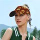 thumbnail image 5 of Balery Red Plaid Sunflower Gorra deportiva con visera ajustable para mujer y hombre (talla única), 5 of 7