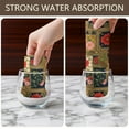 thumbnail image 6 of 6 Pcs Pioneer Flower Floral Print Pattern Kitchen Towels, Funny Microfiber Dish Towel Set, 18" X 26" Tea Towels, 6 of 6