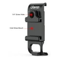 thumbnail image 5 of Labymos Ulanzi G9-6 Multi-functional Action Camera Battery Cover Removeable Metal Battery Door Type-C Charging Port Adapter with Cold Shoe Mount 1/4 Inch Screw Hole Vlog Accessory Replacement for, 5 of 5
