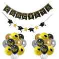 thumbnail image 4 of Miangastore Congrats Grad Balloons Gold Paper 1 Set 7.1x5.5in, 4 of 8
