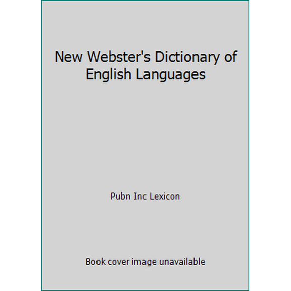 Pre-Owned New Webster's Dictionary of English Languages (Hardcover) 0717245454 9780717245451