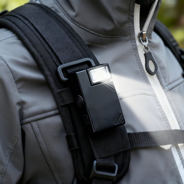 BotaniNest Rechargeable Mini With Rotating Head Compact And Powerful Portable Light For Outdoor Emergency