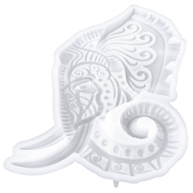 Silicone Elephant Head Mold Casting Mold Silicone Epoxy Silicone Mold Elephant Head Crafting Mold