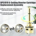 thumbnail image 7 of deevoka 6 Setting Diverter Cartridge RP51919 Accessories Home Improvement for R22000 Without Accessories, 7 of 7