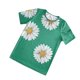 thumbnail image 2 of Minnieouse Camiseta de mujer Camiseta de manga corta estampada Blusa corta estampada casual suelta Prendas para la parte del cuerpo Verde L Minnieouse AP002919-03, 2 of 6