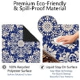 thumbnail image 4 of Paisley Mahjong Mat for Table, 31.5*31.5in Anti Slip American Mahjong Table Cloth, Noise Reduction, Neoprene Mah jongg Mat with Carrying Bag & 3 Dices, Mahjong Accessories Gift, Board Tile Games Mats, 4 of 7