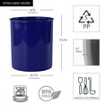 thumbnail image 4 of Durable Plastic Countertop Extra Large Utensil Crock/Holder, Indigo, 4 of 4