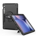thumbnail image 3 of ZOLOHONI Case for Samsung Galaxy Tab S10 FE Plus / S10 FE+ 13.1-inch 2025 SM-X620 X626B, Heavy Duty Rugged Shockproof Protection Tablet Case&Cover with Rotating Stand Handle Hand Strap Pen Holder, 3 of 14