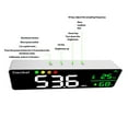 thumbnail image 4 of Wall Mounted Sound Levels Meter With Temperature Humidity Sensors For Accurate Measurement In Indoor Decibel Meter, 4 of 8