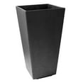 thumbnail image 1 of Tierra Verde 10" x 20" Sonata Rectangle Planter In Slate, Made from recycled materials, 1 of 5