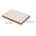 thumbnail image 4 of Jewelry Tray Display Organizer Showcase Trays Stackable Storage Holder Wood Drawer Beads Box Bracelet Necklace Divider, 4 of 7