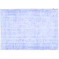 thumbnail image 1 of Ahgly Company Indoor Rectangle Abstract Blue Contemporary Area Rugs, 4' x 6', 1 of 4
