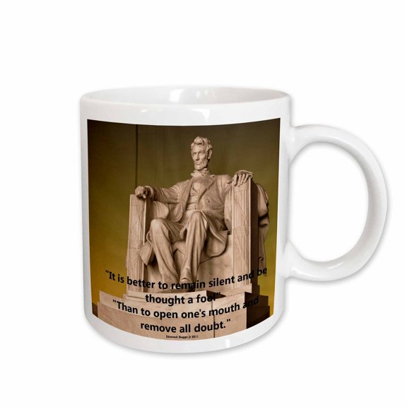 3drose, Lincoln Memorial, 15oz Mug