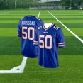 thumbnail image 3 of Camiseta de fútbol americano de Buffalo, ropa deportiva, camisetas de equipo de entrenamiento, Bill Allen, número 10, serie de números impresos en 3D, las camisetas más vendidas, 3 of 5
