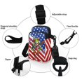 thumbnail image 5 of HELLHERO Frog Guitar Design Women Crossbody Bag, Polyester Double Deck for Adults, 5 of 7