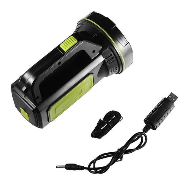 Linterna de camping recargable Impermeable Reflector para exteriores Senderismo Pesca Luz de trabajo de emergencia sin luz lateral sidaley EL2415-01B