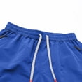 thumbnail image 6 of Besolor Running Shorts for Men Drawstring Elastic Waisted Lightweight Quick Dry Workout Athletic Beach Shorts with Multi Pockets(X-Large,Sky Blue), 6 of 7